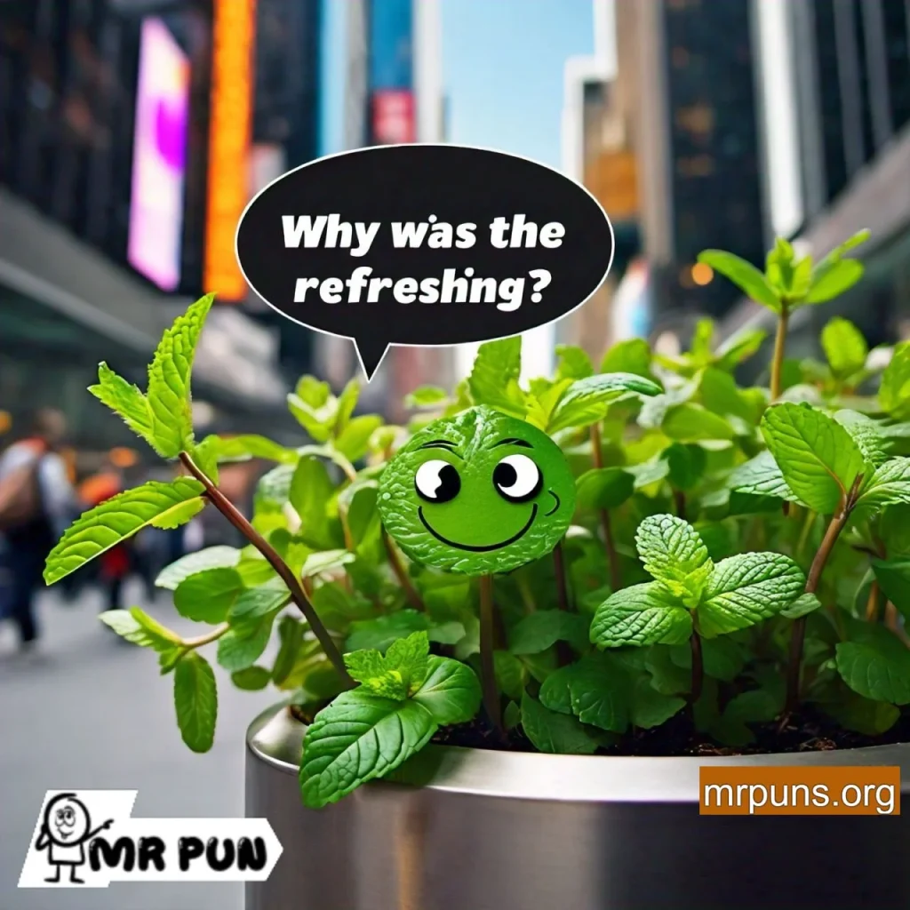 Minty Fresh Humor Pun