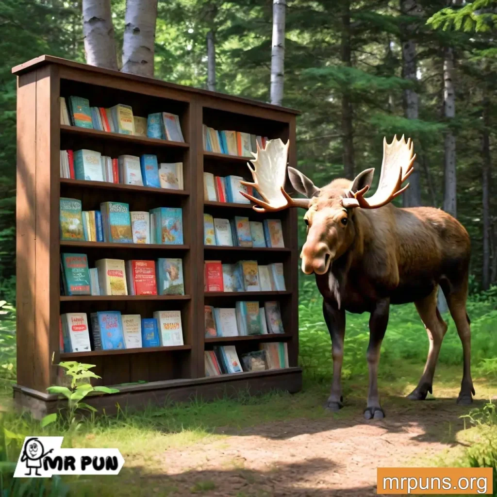 Moose Book Puns 