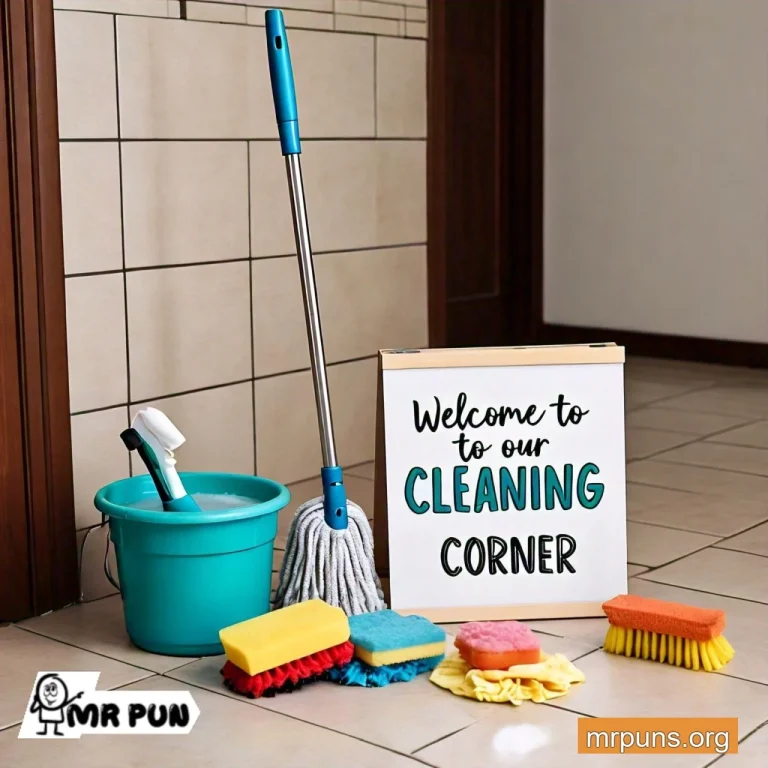 Mop Puns: Cleaning Up with Laughter