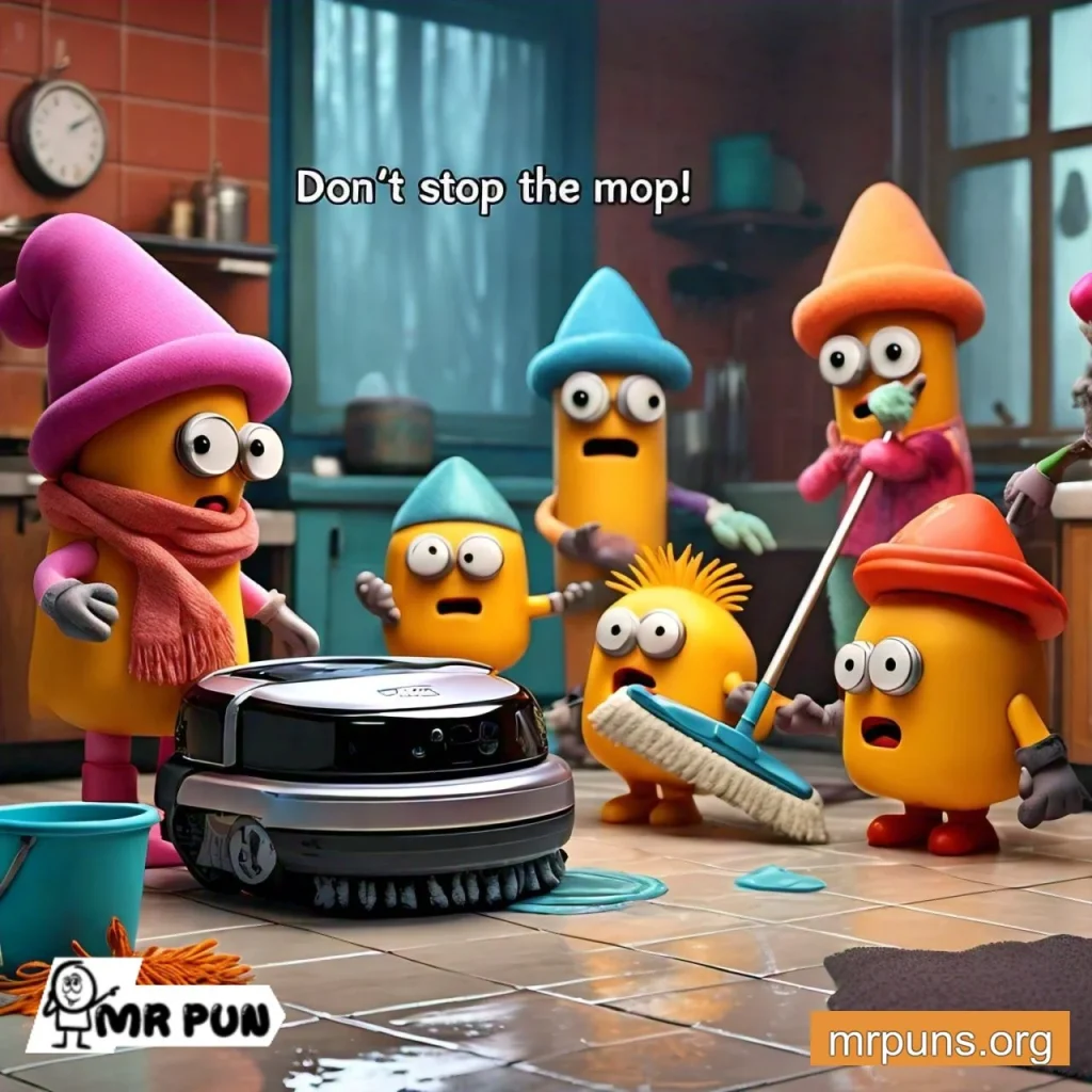 Mopping Puns
