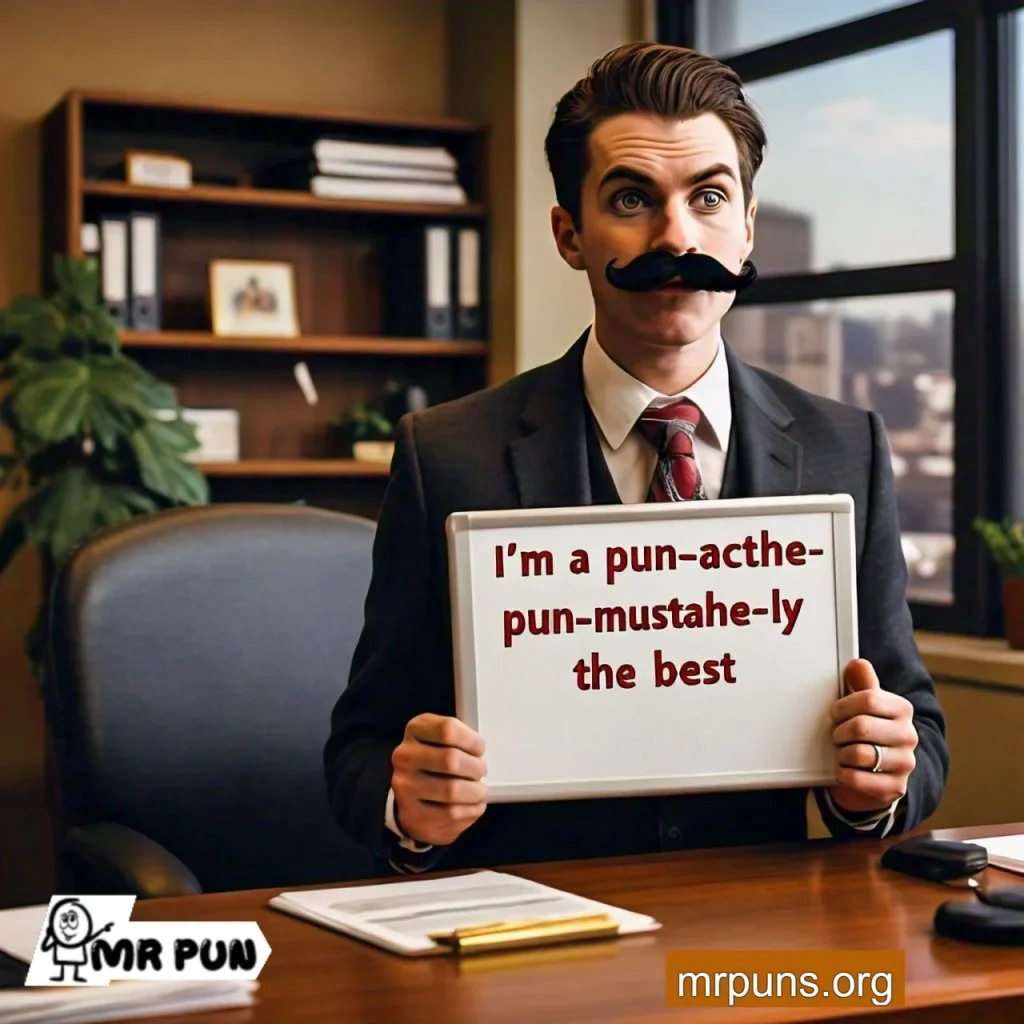 Mustache Pun