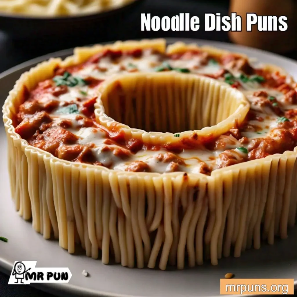 Noodle Dish Puns
