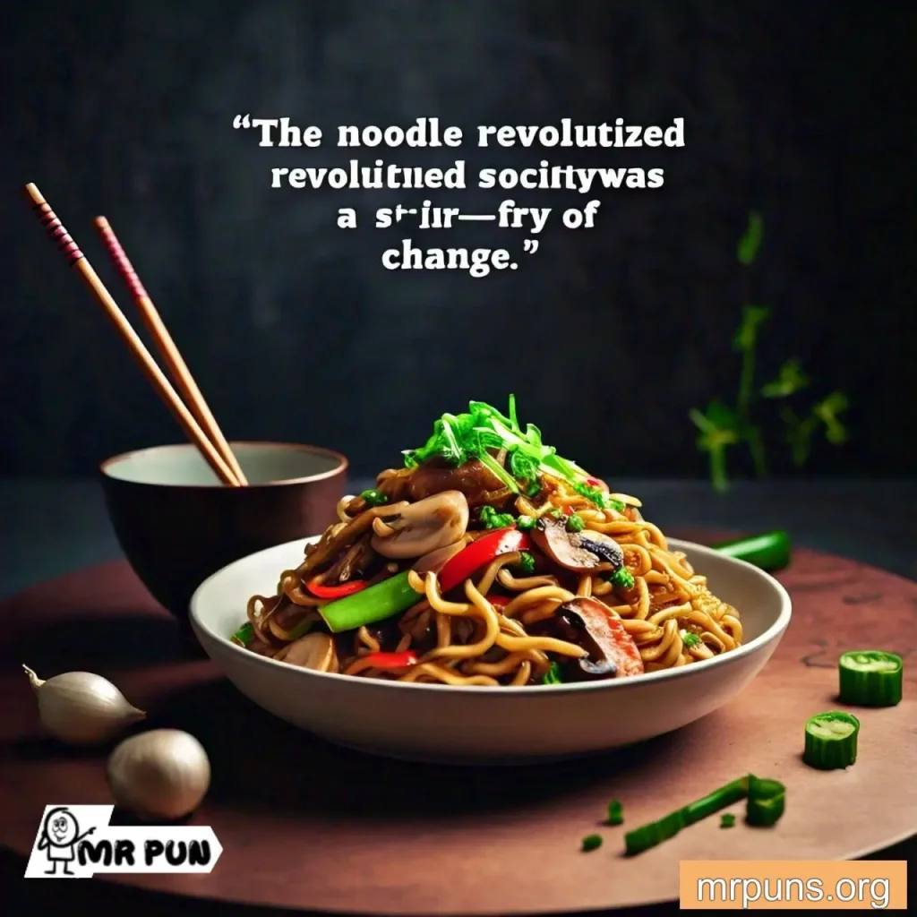 Noodle History Puns