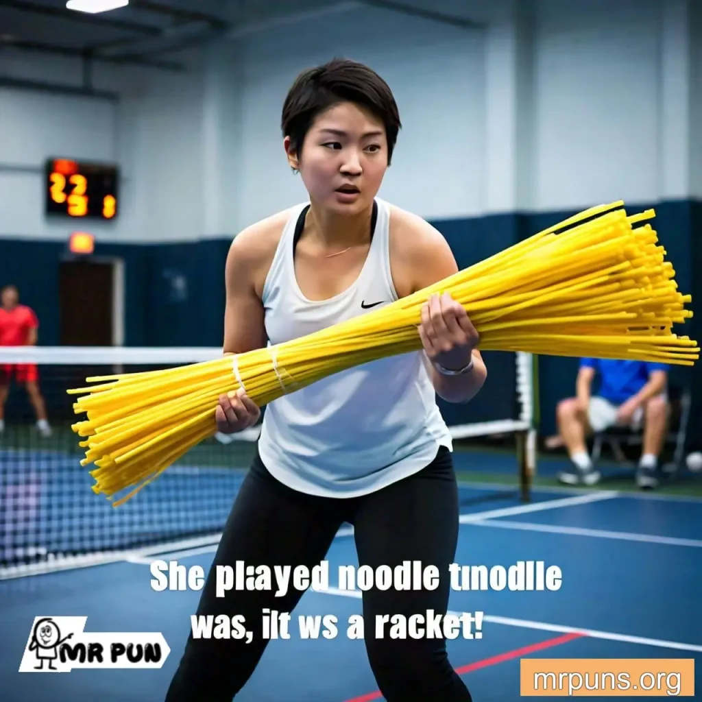 Noodle Sports Puns 