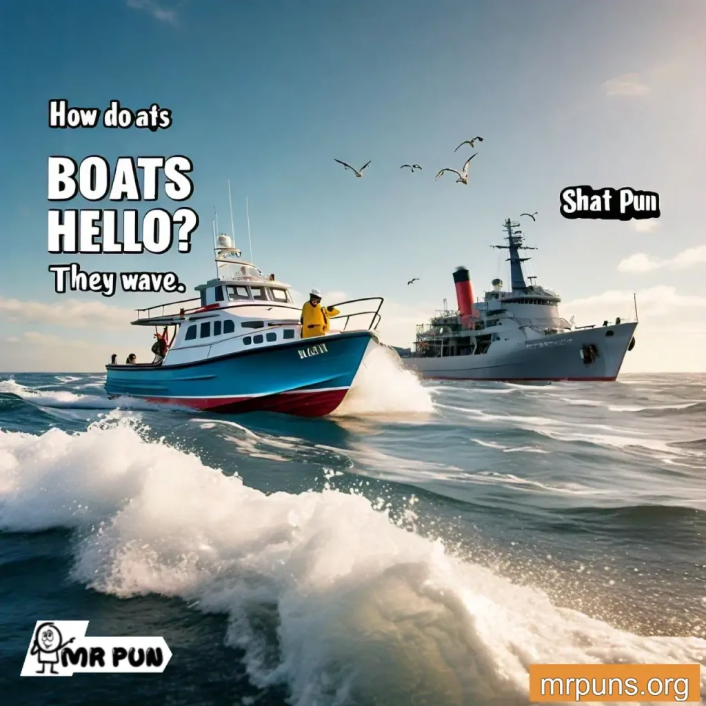 Ocean Boat and Ship Puns