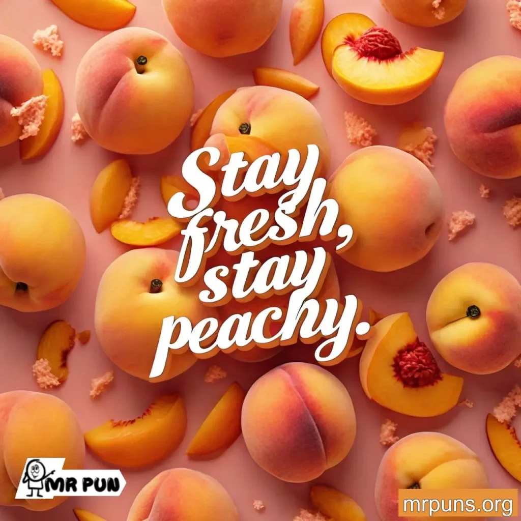 Peach Health Puns