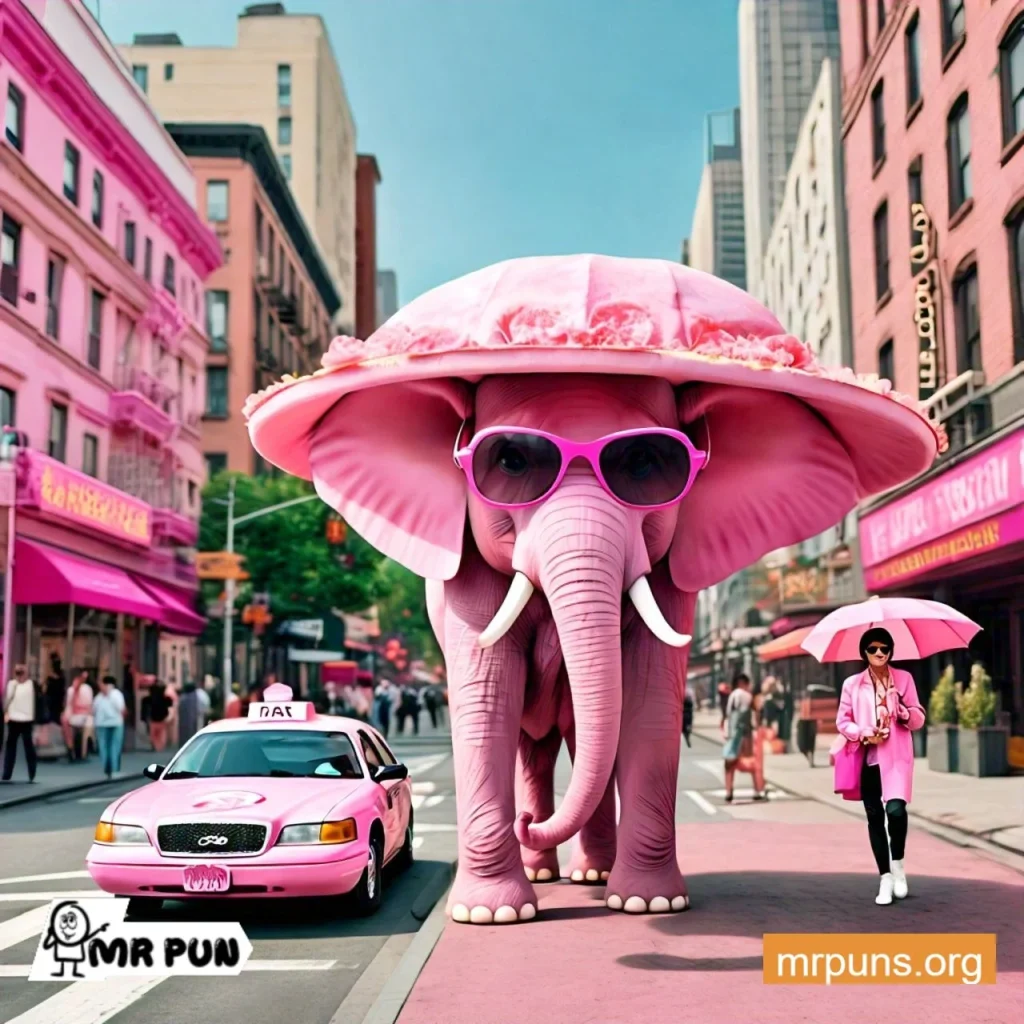 Pink in Pop Culture Puns