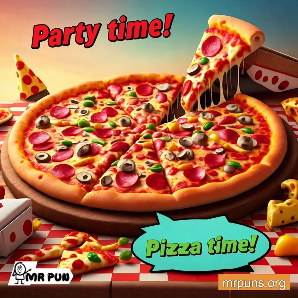 Pizza Party Puns