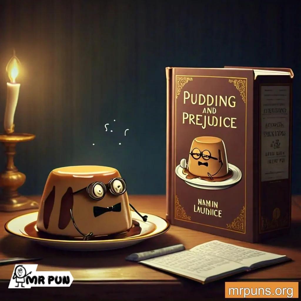 Pudding Literature Puns
