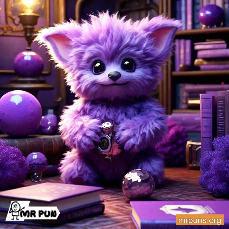 Purple Puns: A Violet Riot of Laughter