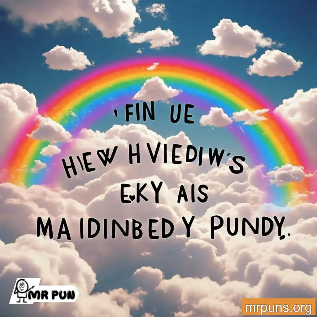 Rainbow Sky Puns