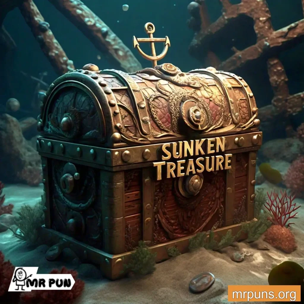 Sea Treasure and Sunken Ship Puns