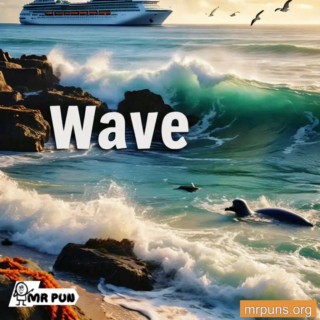 Sea Water and Wave Puns