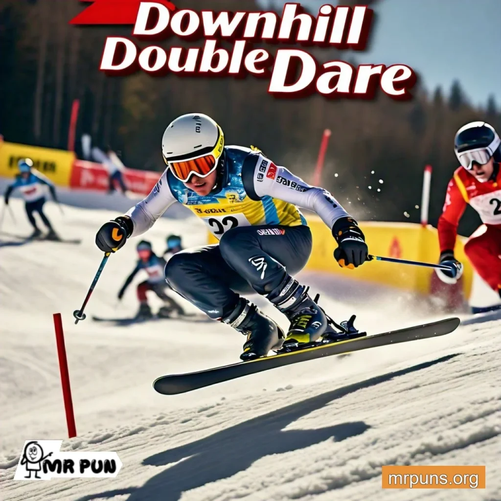 Skiing Competitions and Races Puns
