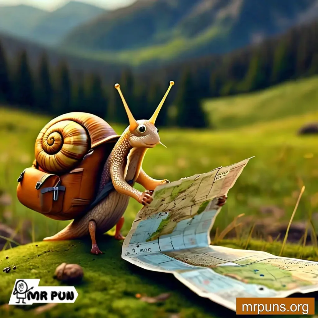 Snail Travel and Adventure pun