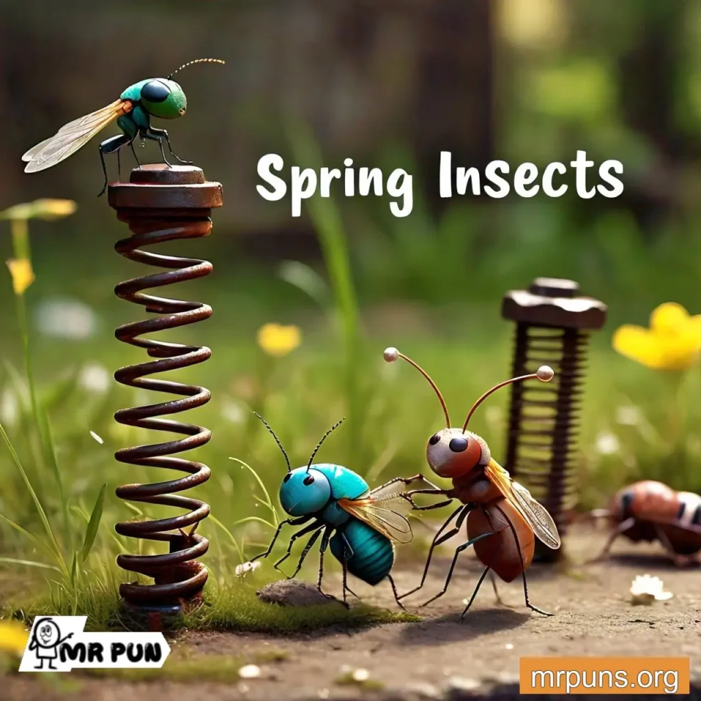 Spring Insects pun