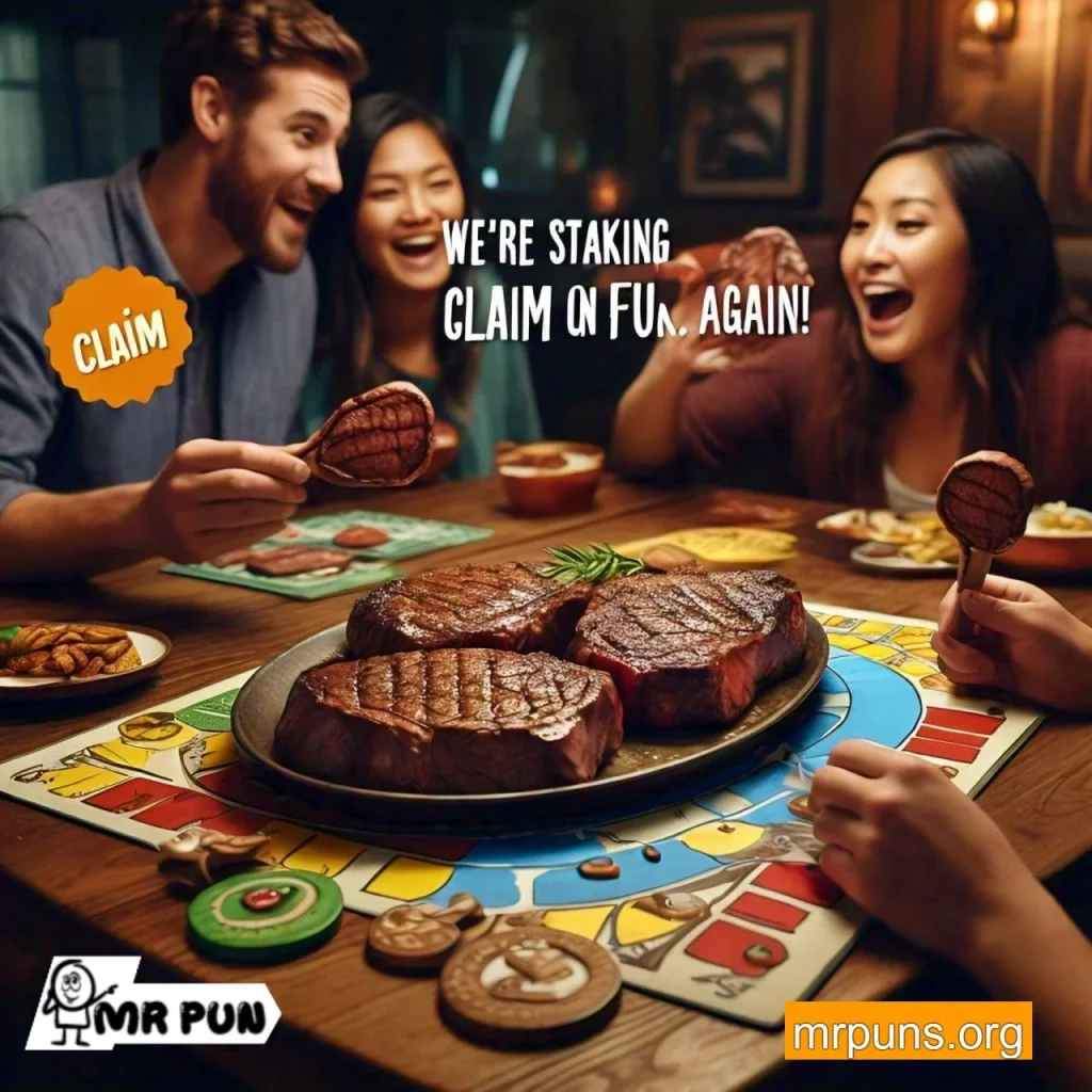 Steak-related Actions Puns