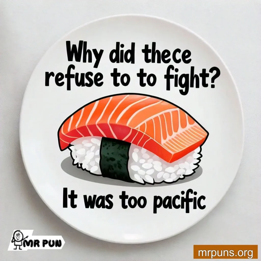 Sushi Rice Humor pun