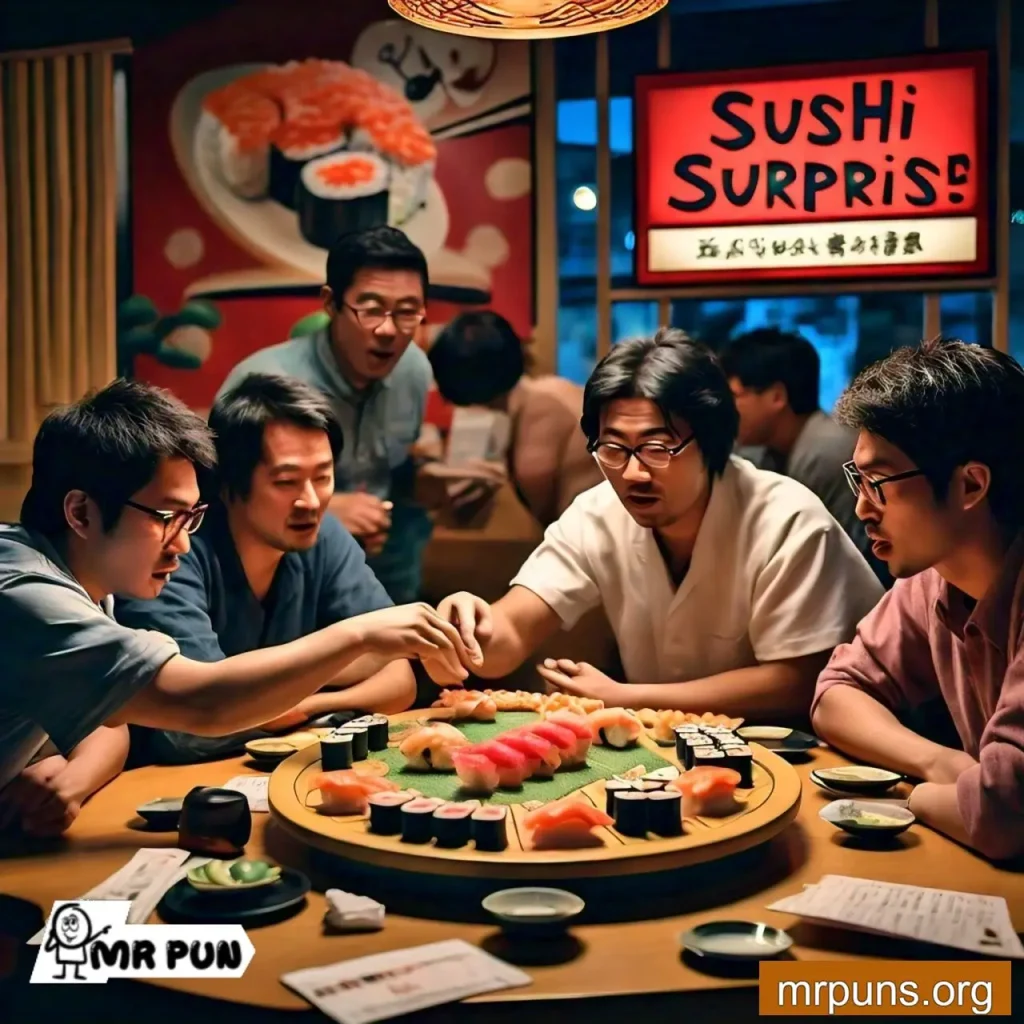 Sushi Surprise pun