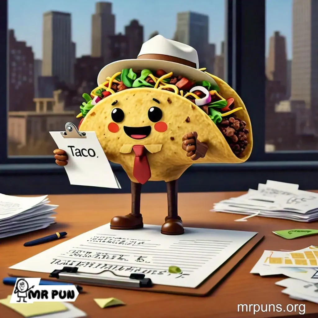 Taco Occupation Puns 