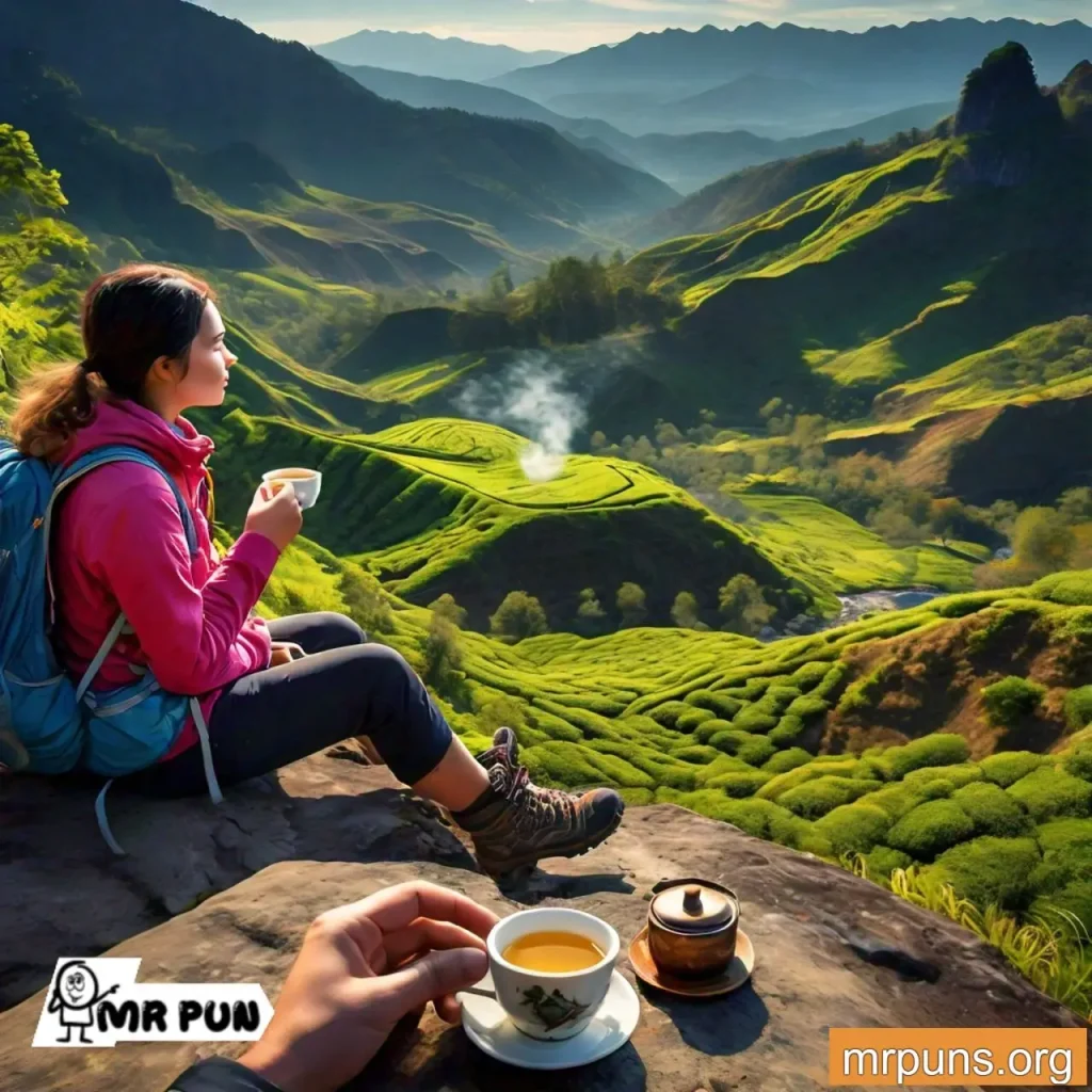 Tea and Travel pun