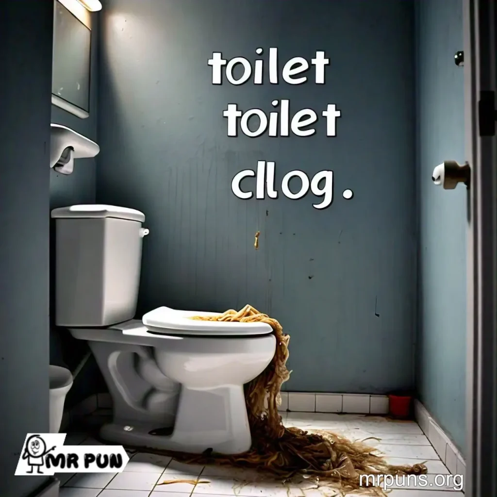 Toilet Clog Puns