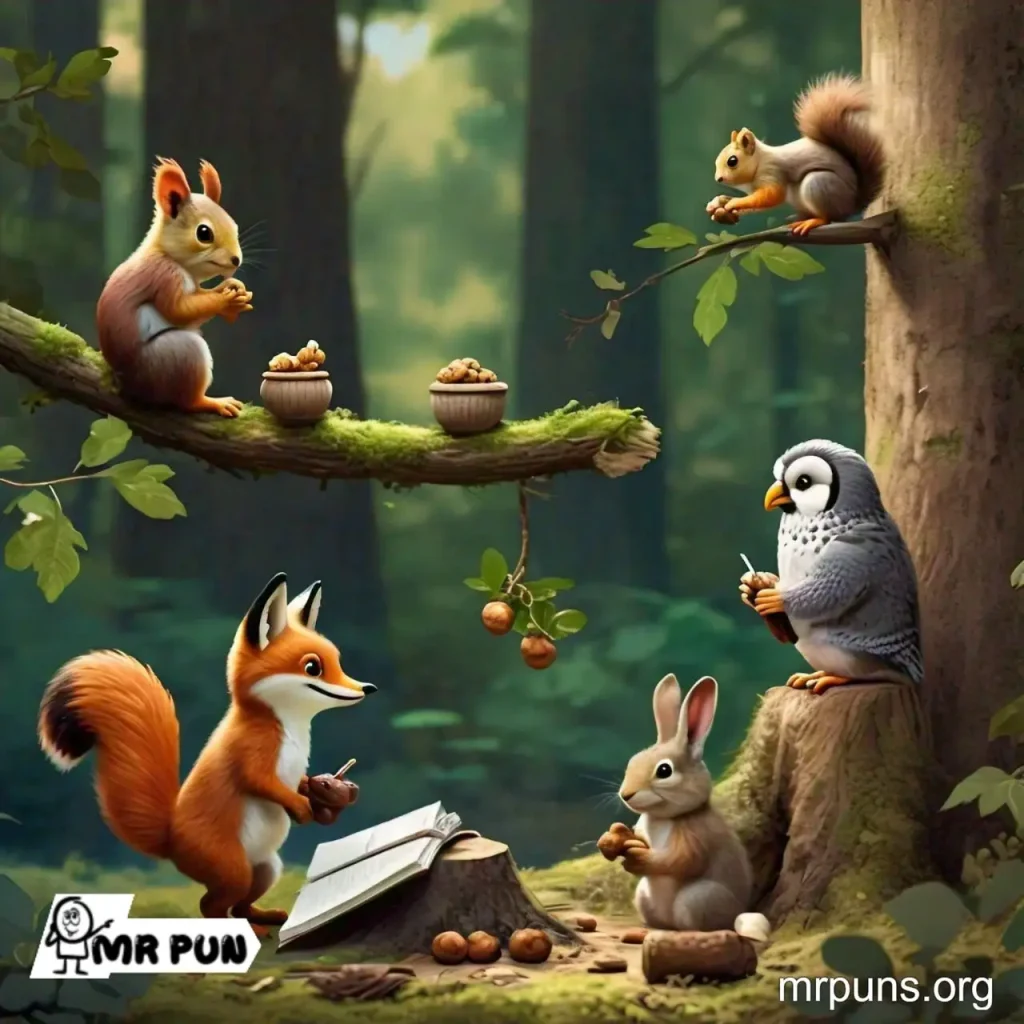 Tree-Related Animals pun