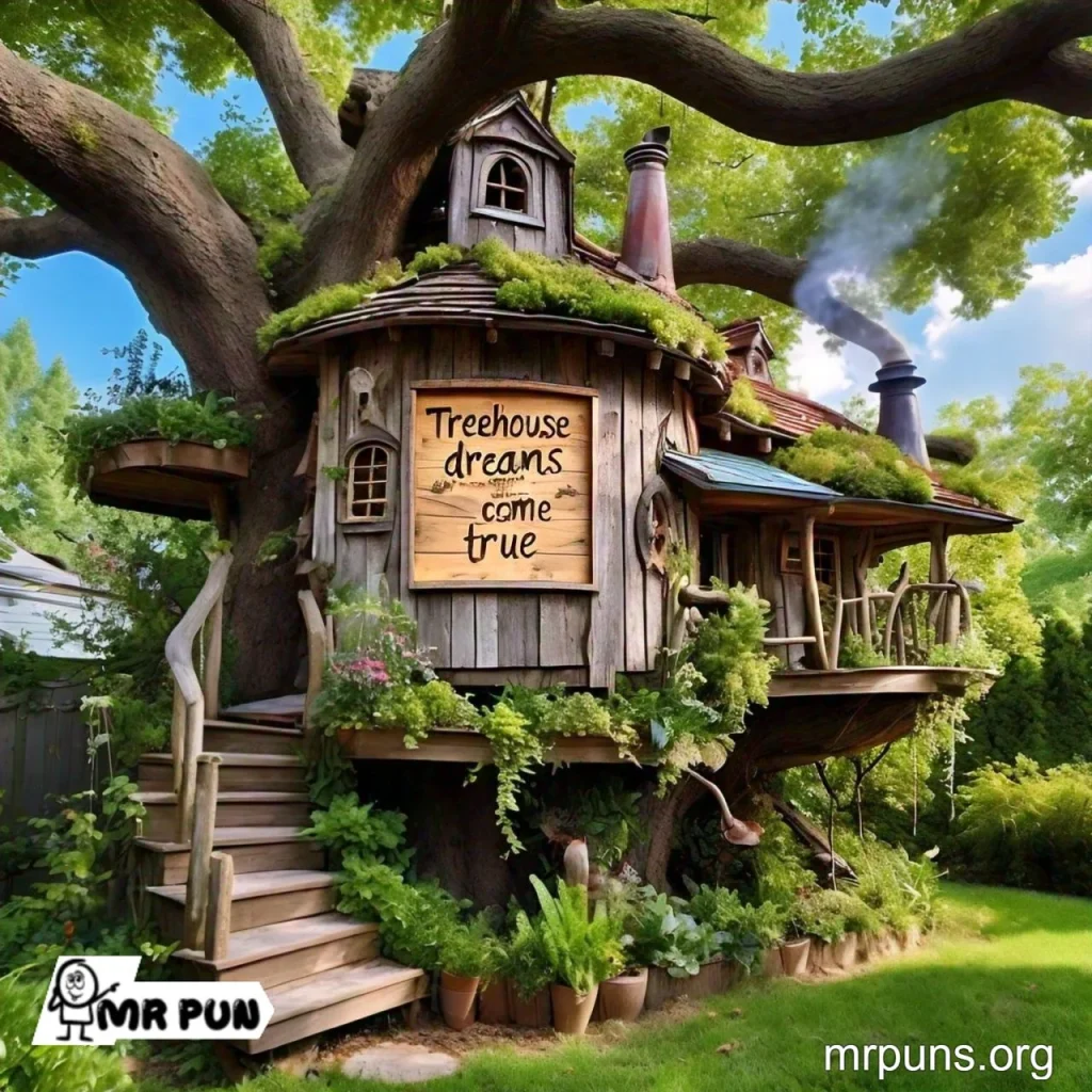 Treehouse Puns