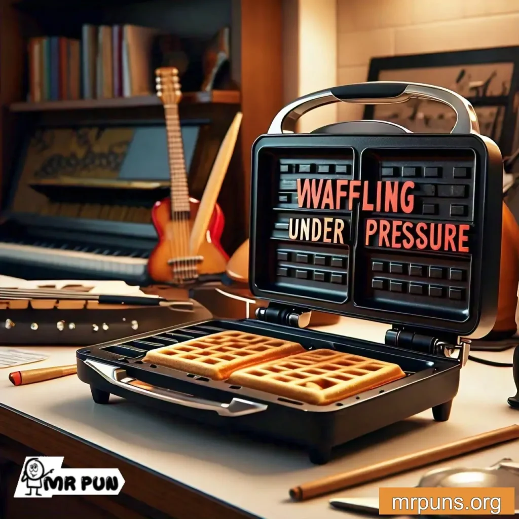 Waffle Music Puns