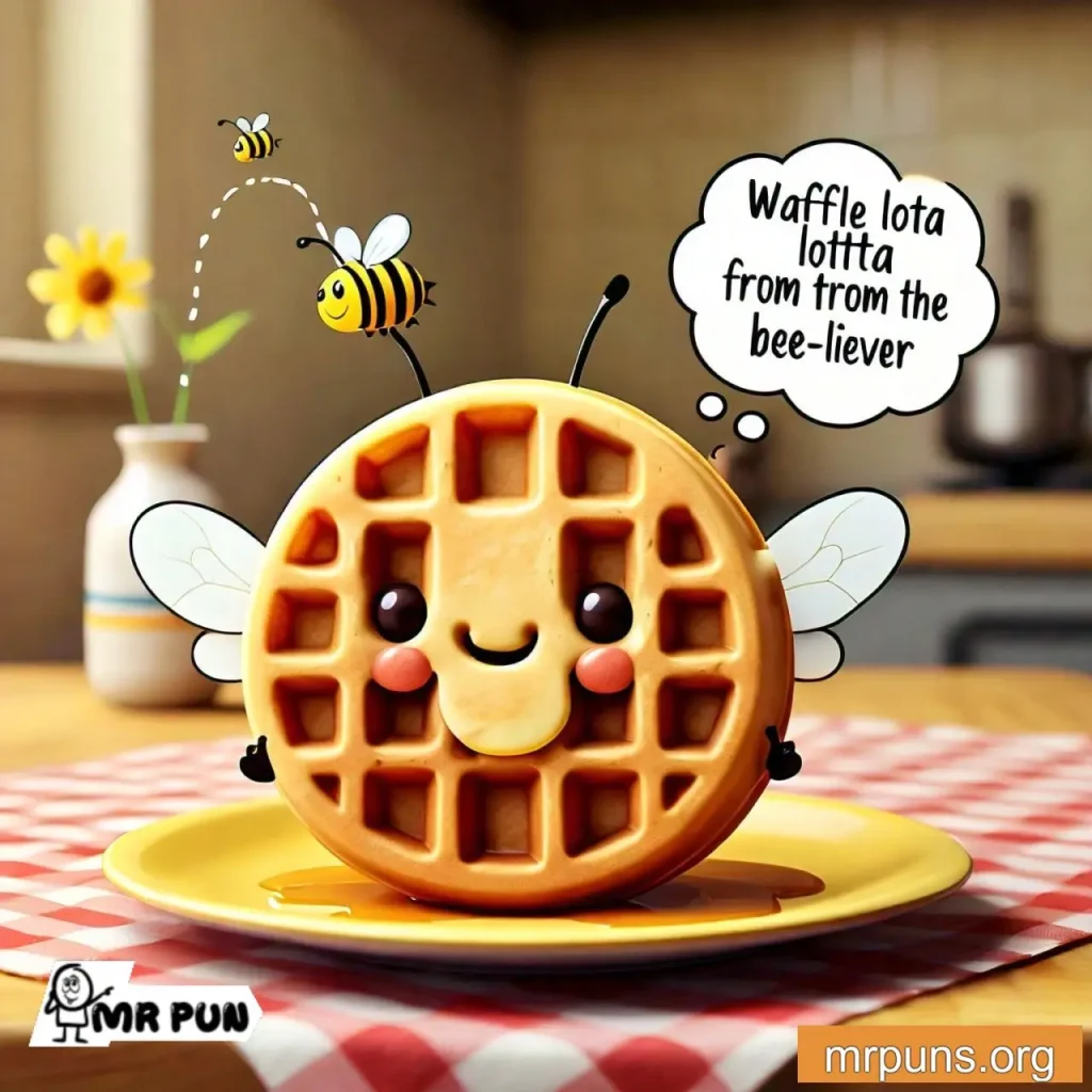 Waffle Animal Puns