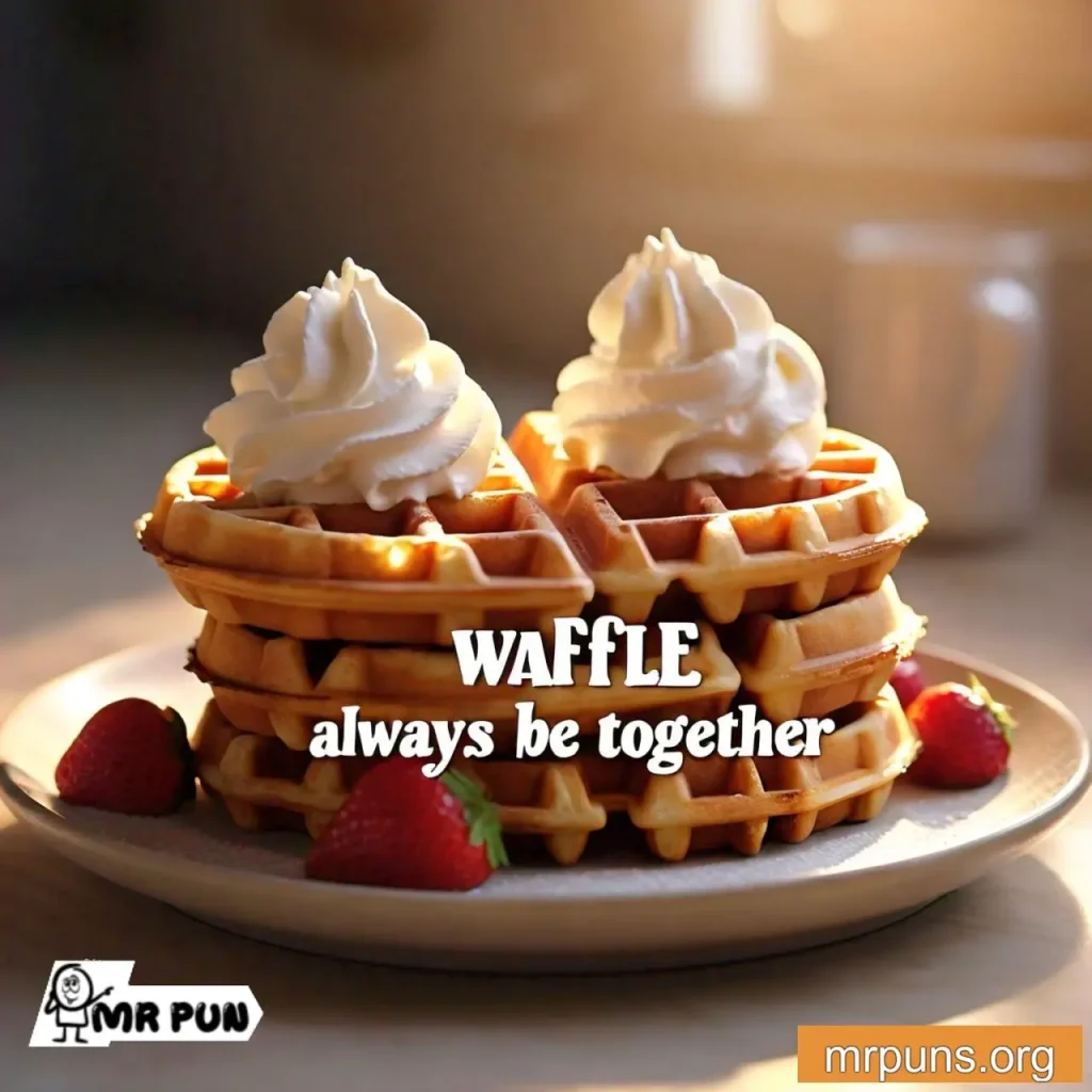 Waffle Relationship Puns