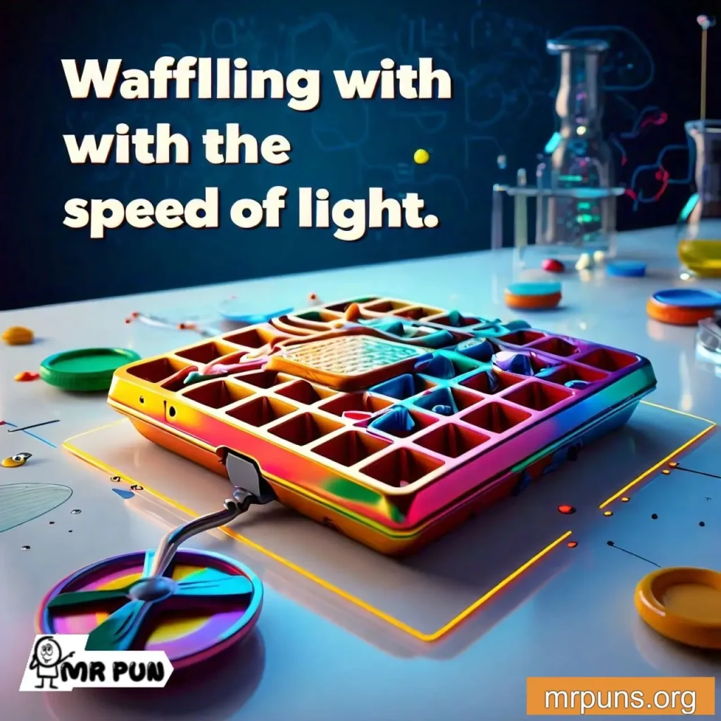 Waffle Science Puns