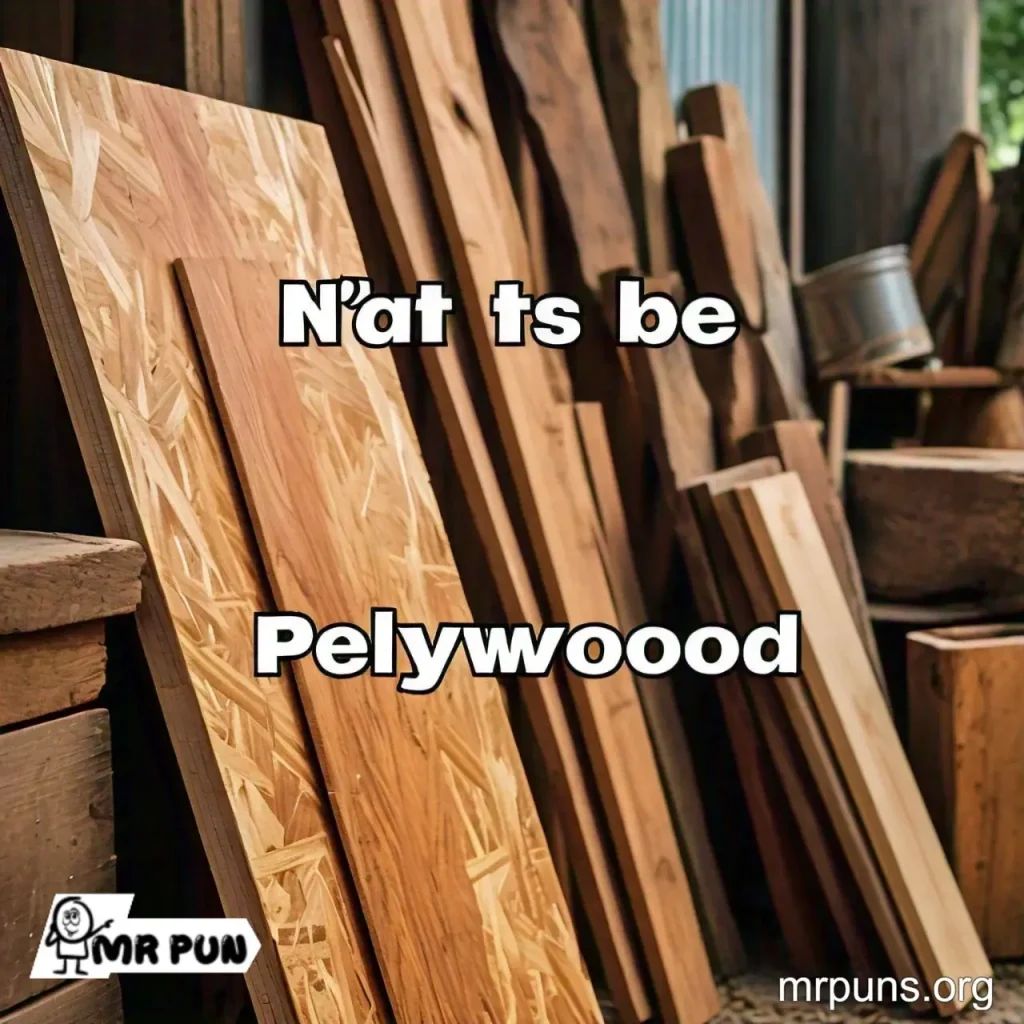 Wood Types pun