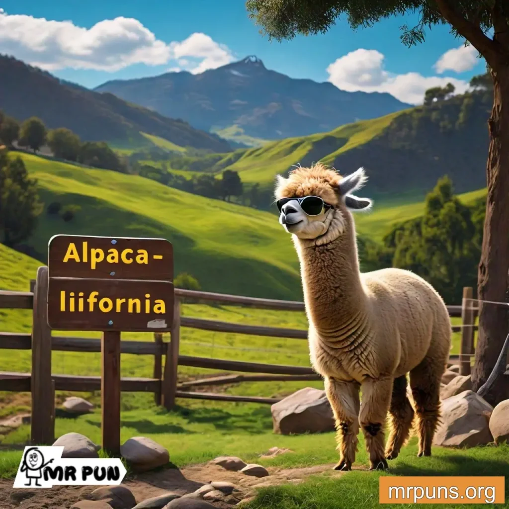 alpaca Geography Puns