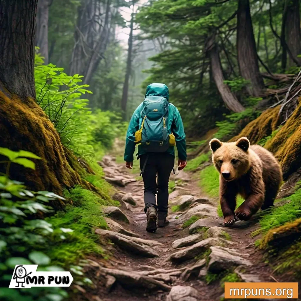 bear Travel and Adventure pun