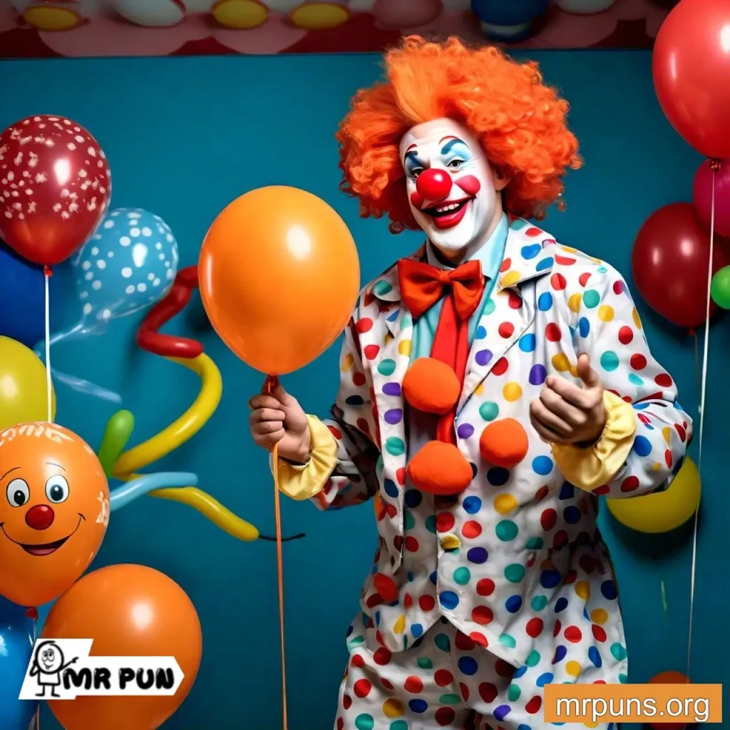 clown Balloon Puns 