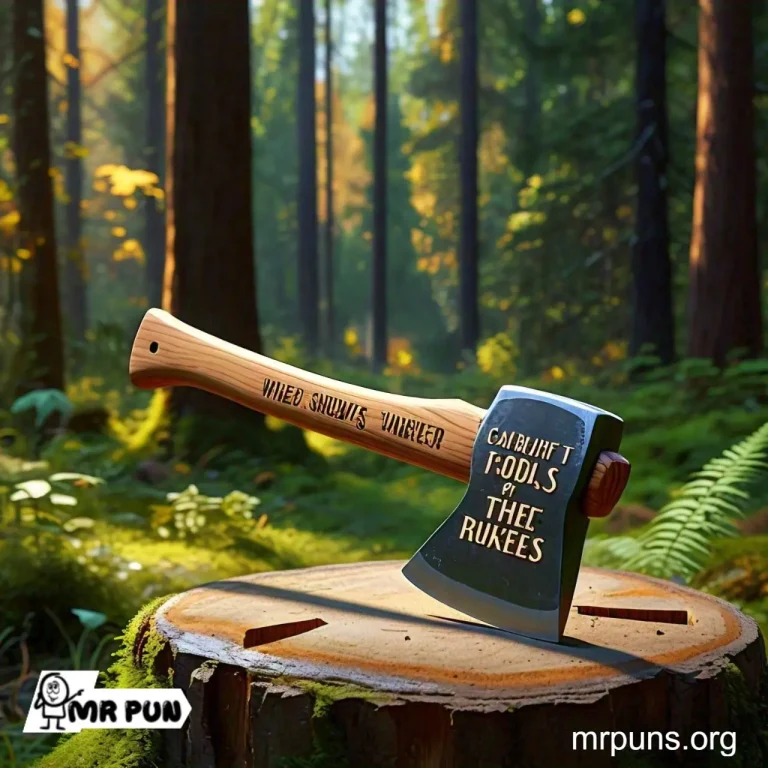 220+Axe Puns to Chop Up Your Laughter!