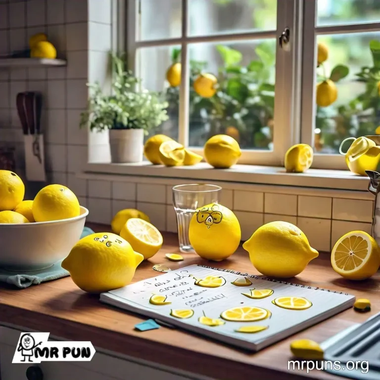 Lemon Puns: Zesty Jokes to Add a Squeeze of Laughter