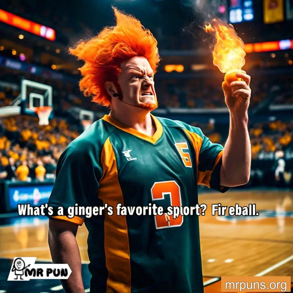 ginger Fiery Temper Puns