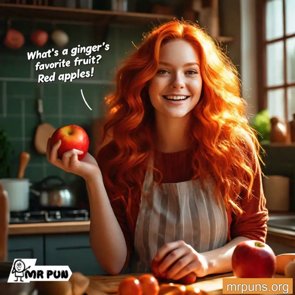 ginger Hair Color Puns