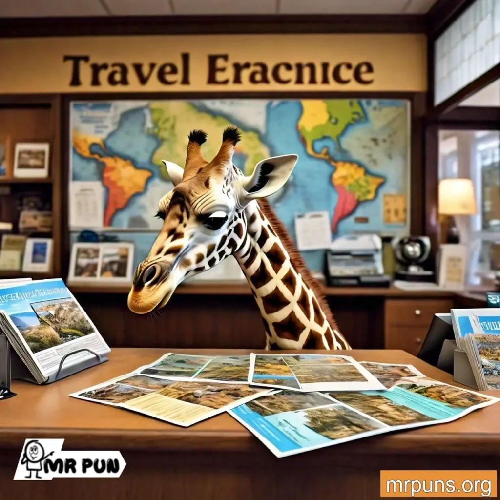 giraffe Travel Puns