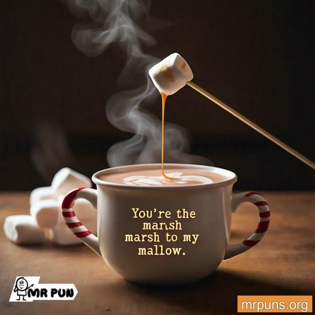 hot cocoa Marshmallow Puns 