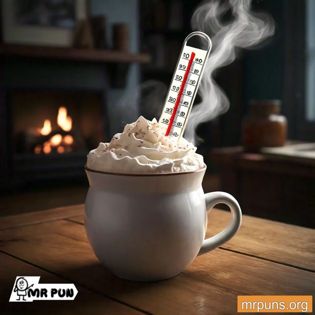 hot cocoa Temperature Puns