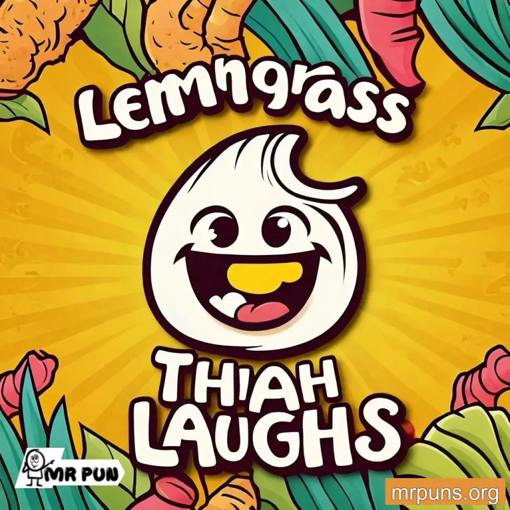 thai  food Lemongrass Laughs pun 