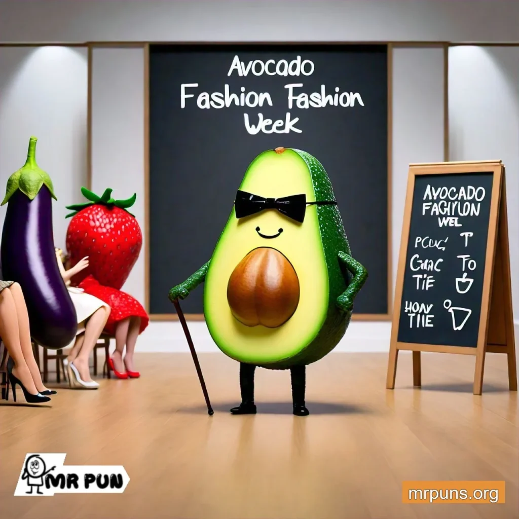 Avocado Fashion and Style Puns