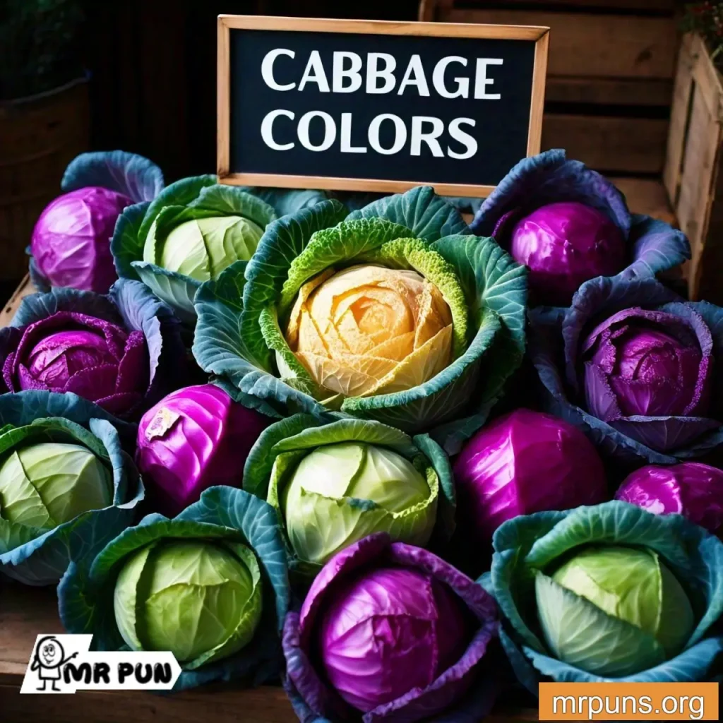 Cabbage Colors pun