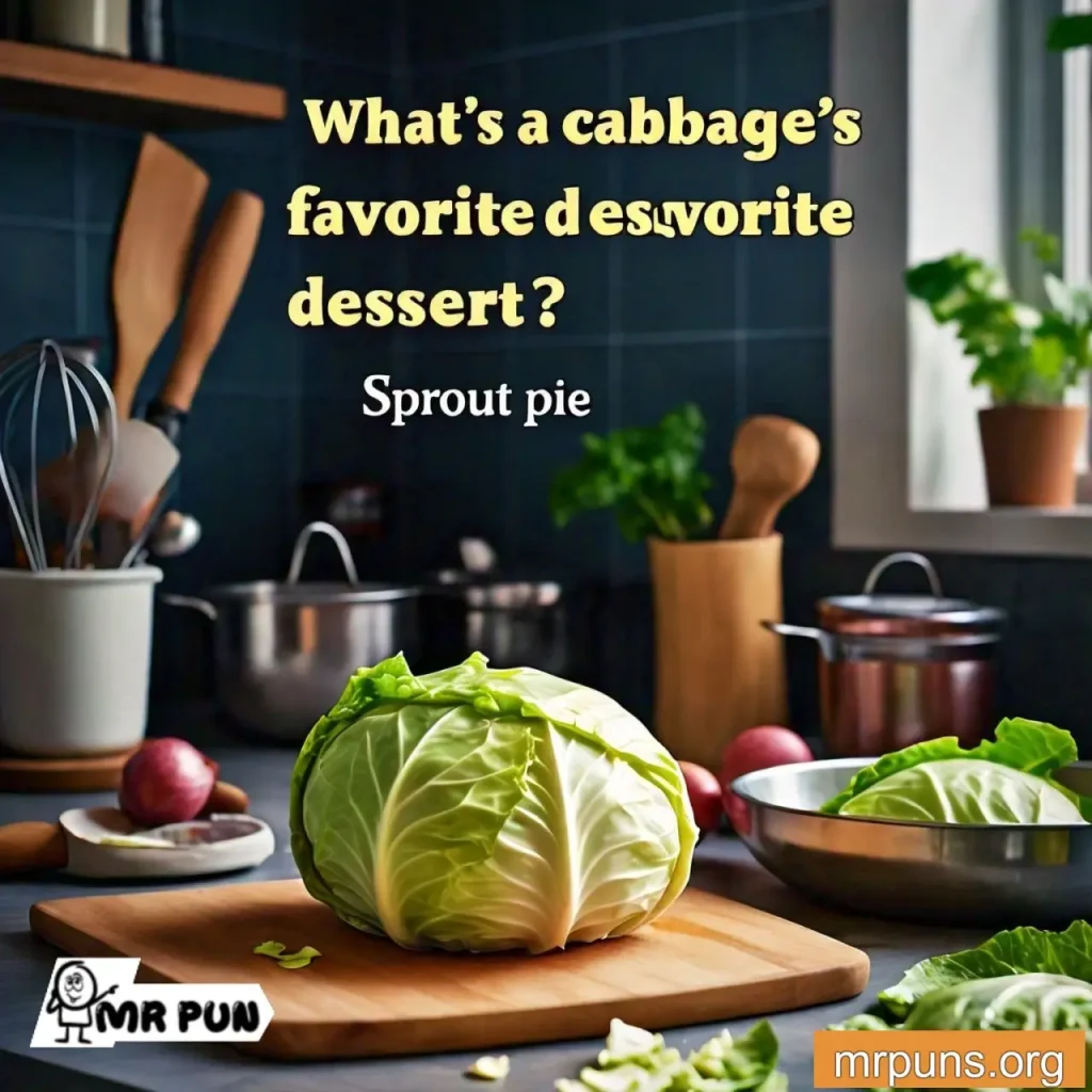 Cabbage and Cooking pun