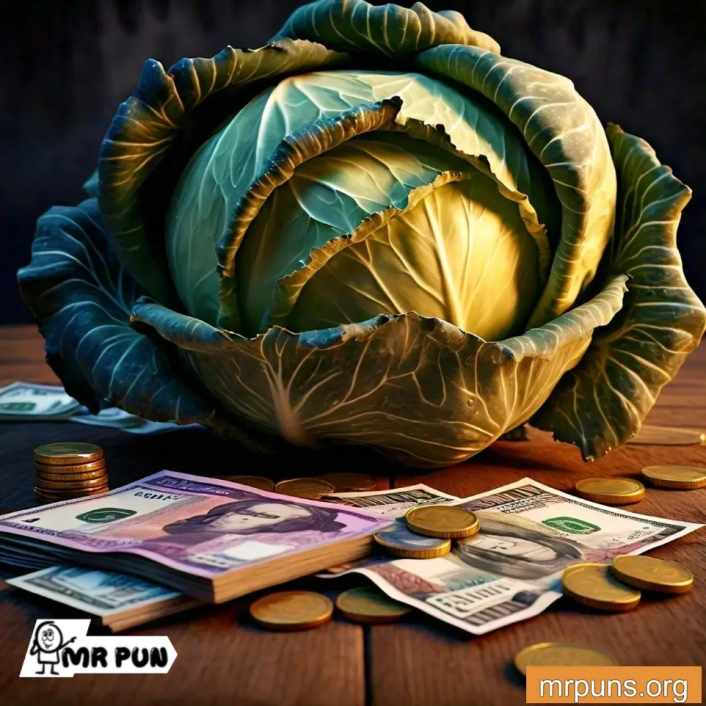 Cabbage and Money pun