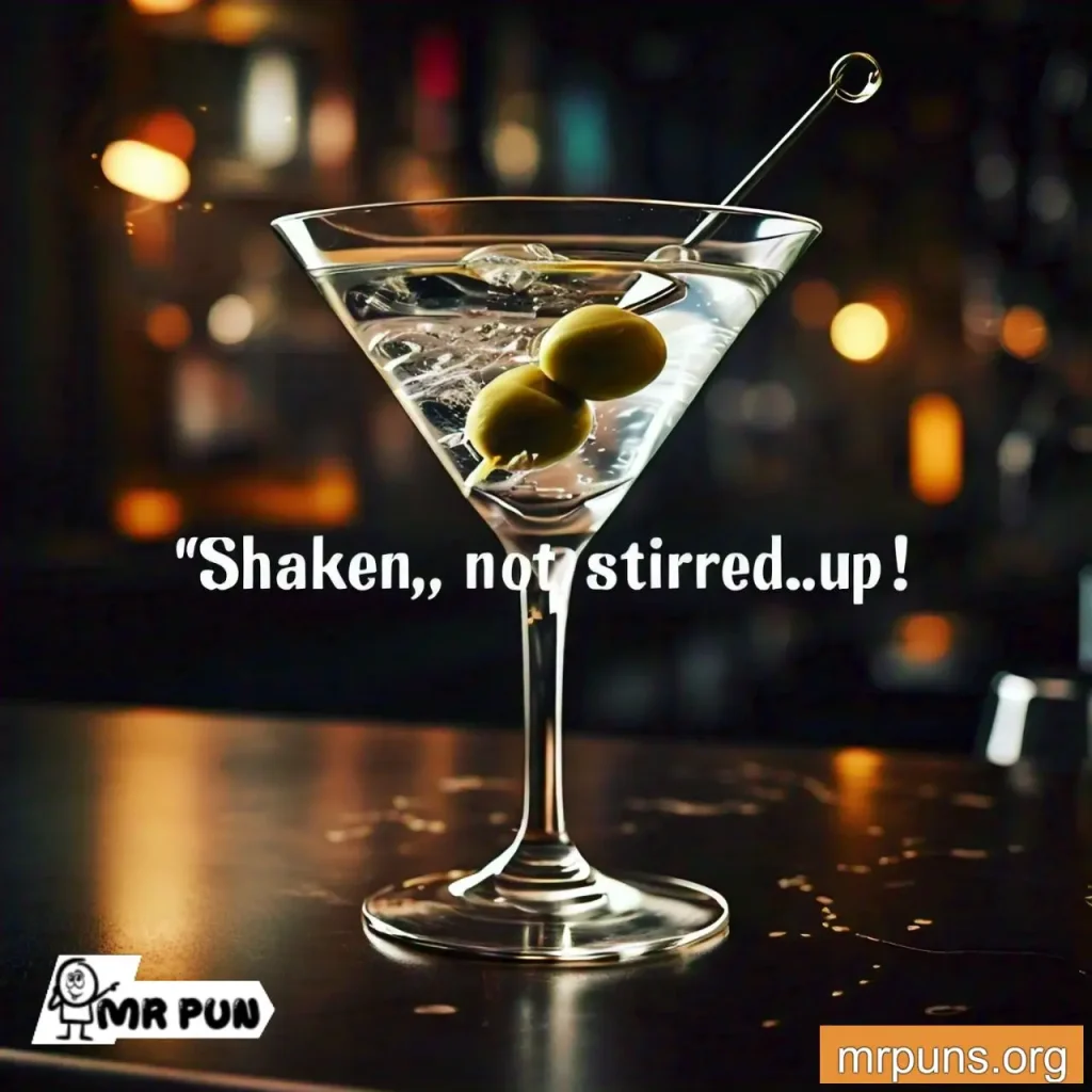  Classic Cocktail Puns 