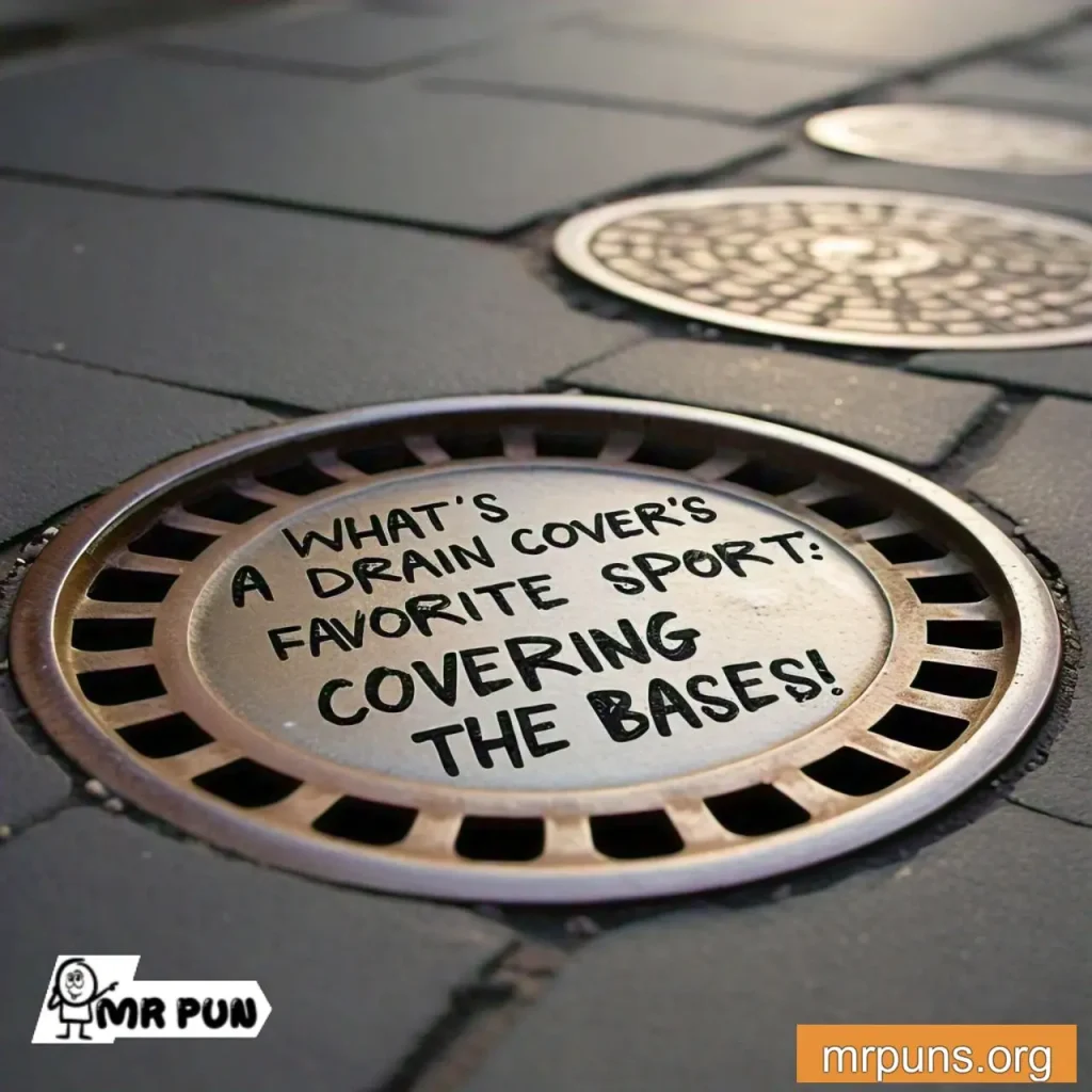 Drain Covers Puns 